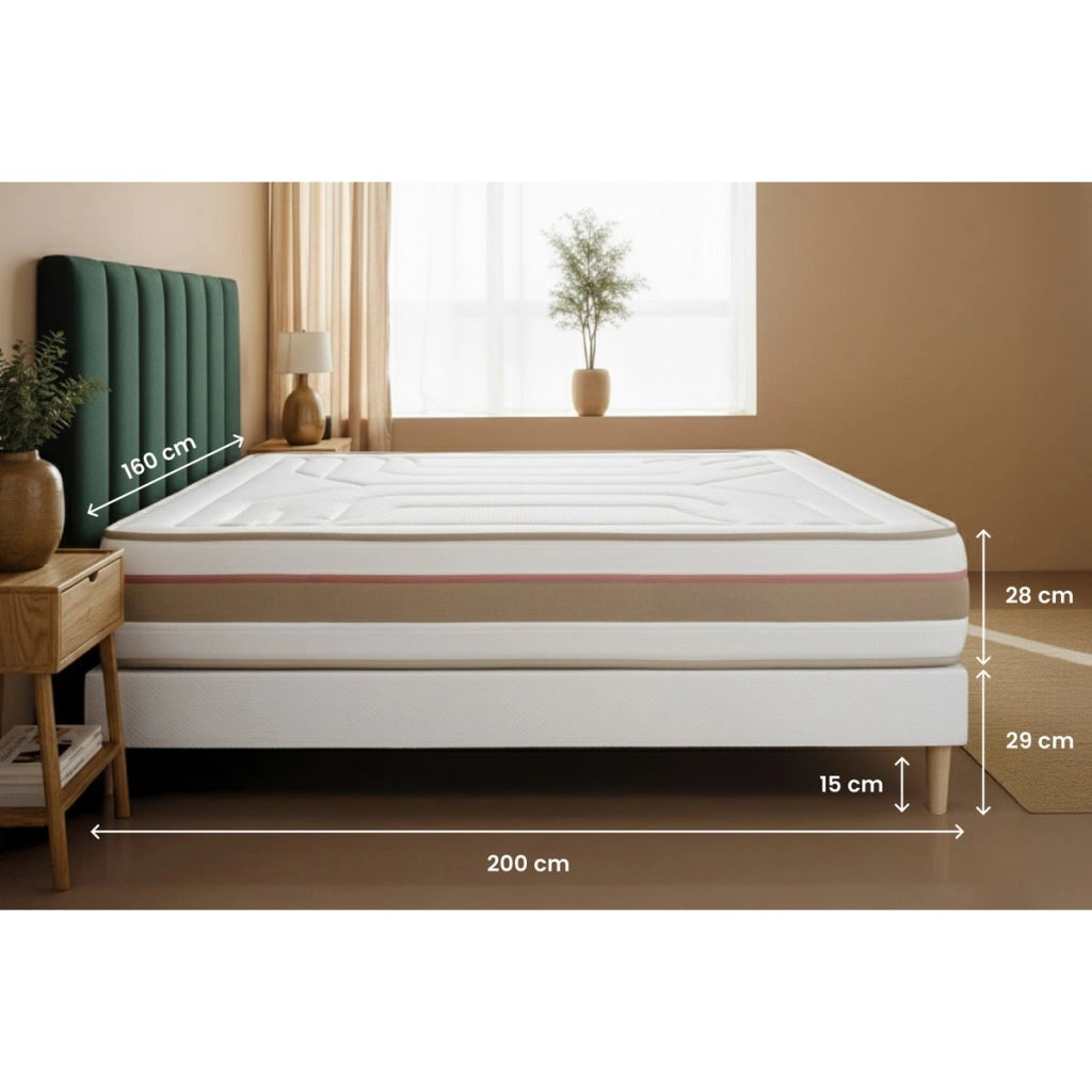Materasso e base 160x200 cm - Le Tendre