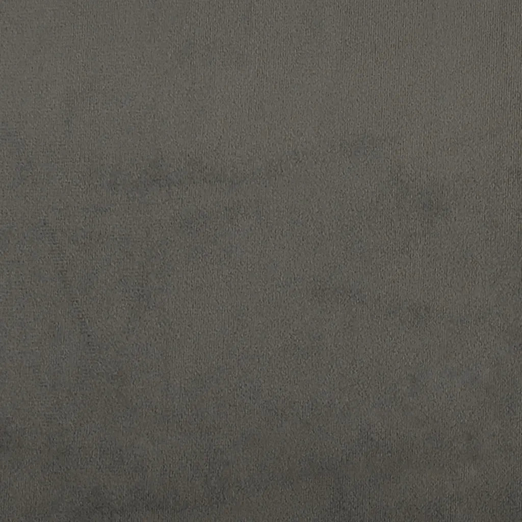 Testiera | Testata Grigio Scuro 160x7x118/128 cm Velluto