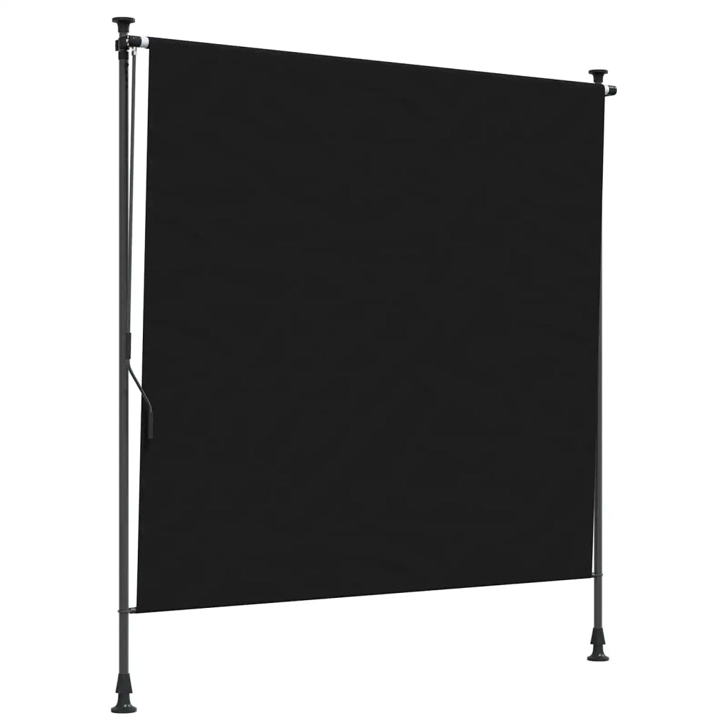Tenda a Rullo Esterna Nero 150 x 270 cm 42037123