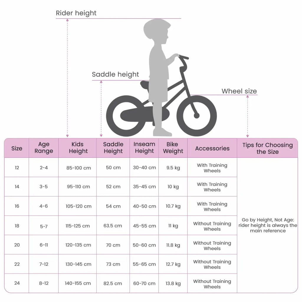 Bicicletta per Bambini | Bici per bambini 20 Pollici 6-Speed