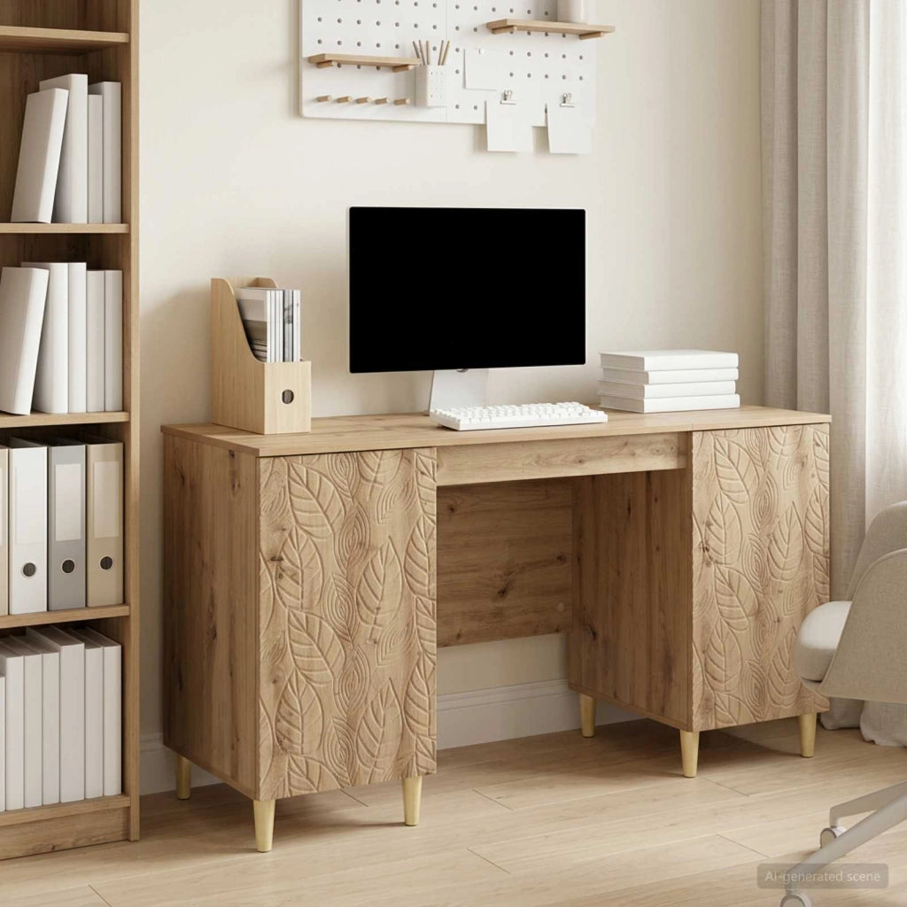 Scrivania Rovere Artigianale 142,5 x 50 x 75 cm 3414620