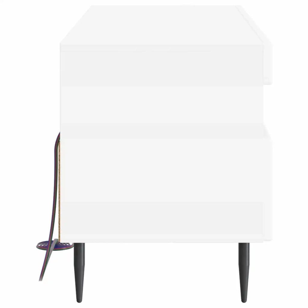 Mobile TV LED HAARLEM 81 x 35 x 43 cm Bianco 896995