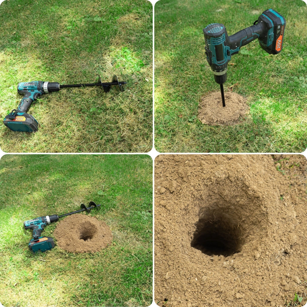 Punta da trapano per terreno KADAX Garden Trimer per avvitatori 8/31