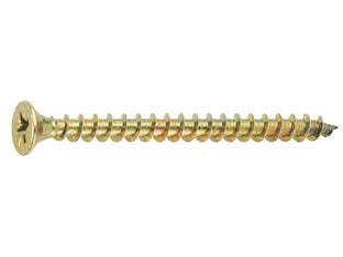 VITI TRUCIOLARE TSP CAVA PZ INT. FILETTATA IN ACCIAIO ZINCATO GIALLO- - ø mm.3,5x40 - 500 pezzi AMBROVIT