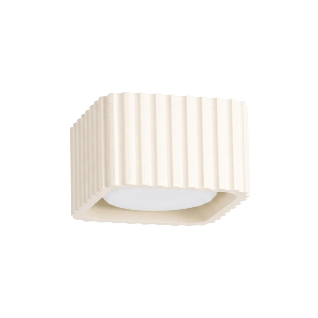 Plafoniera RIFF 1 beige Gx53