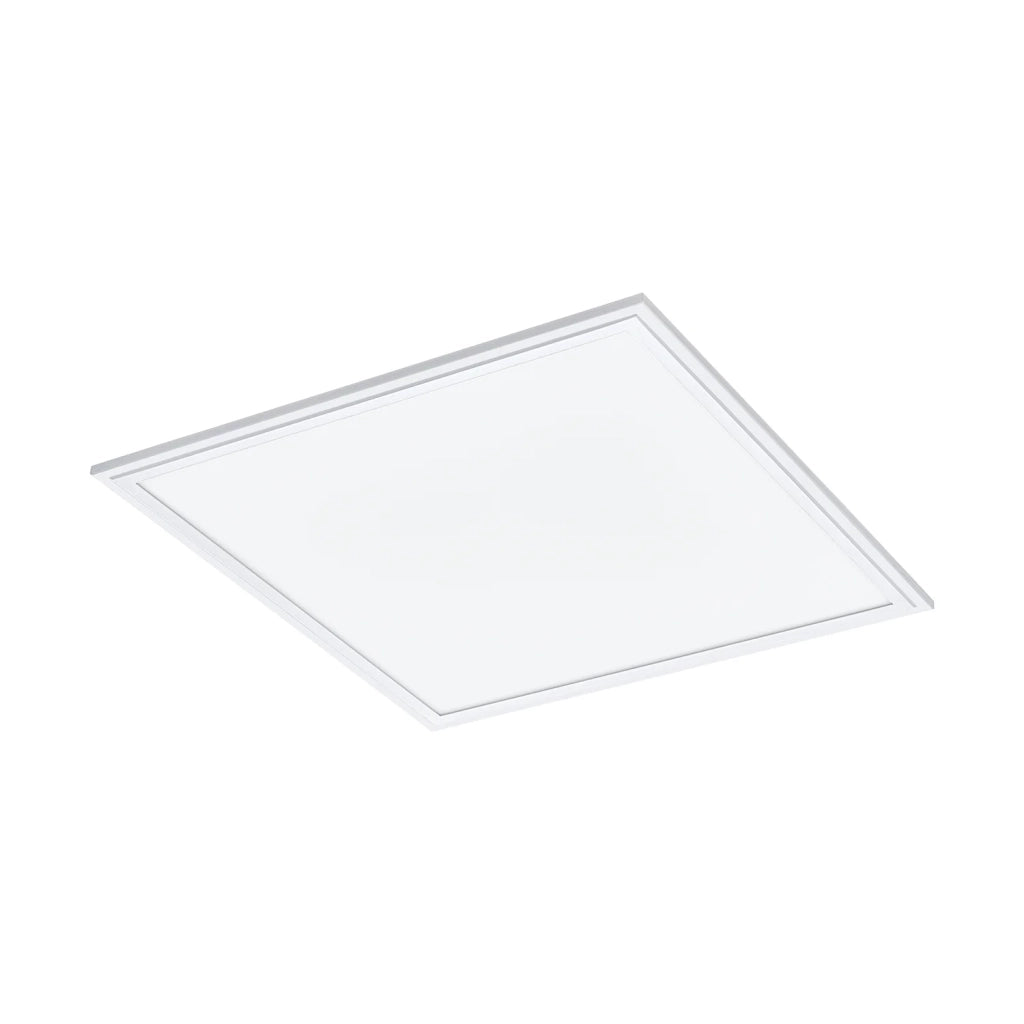 Plafoniera Moderna Salobrena-A Alluminio Bianco Luce Led Integrato 20W