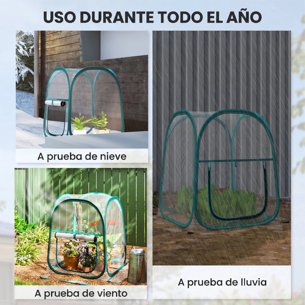 Serra da Giardino Pieghevole ¨C zephmum ¨C Verde Trasparente