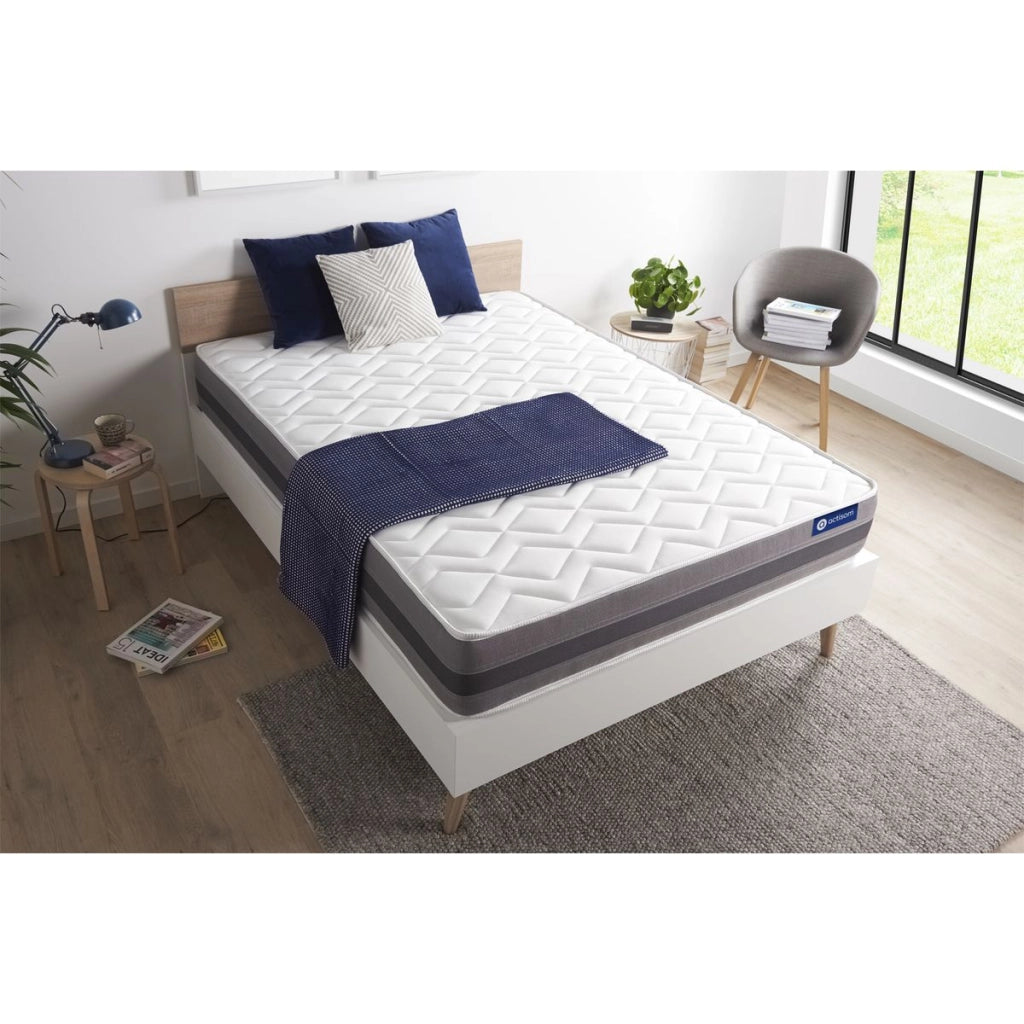 Materasso Actilatex relax 130x200cm - Spessore : 24cm - Lattice e memory foam - Moderatamente rigido