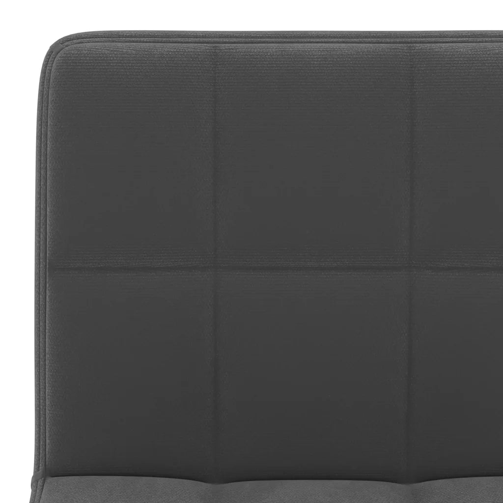 Sgabello da Bar Nero in Velluto 334291