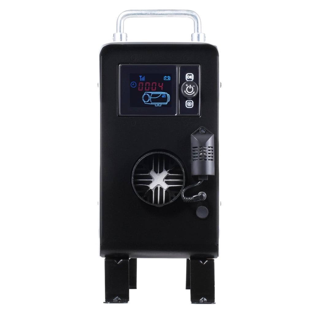 Riscaldatore Diesel Portatile 2 KW 12V-24V ZM2003 con Controllo Bluetooth Display Telecomando e Allarme CO