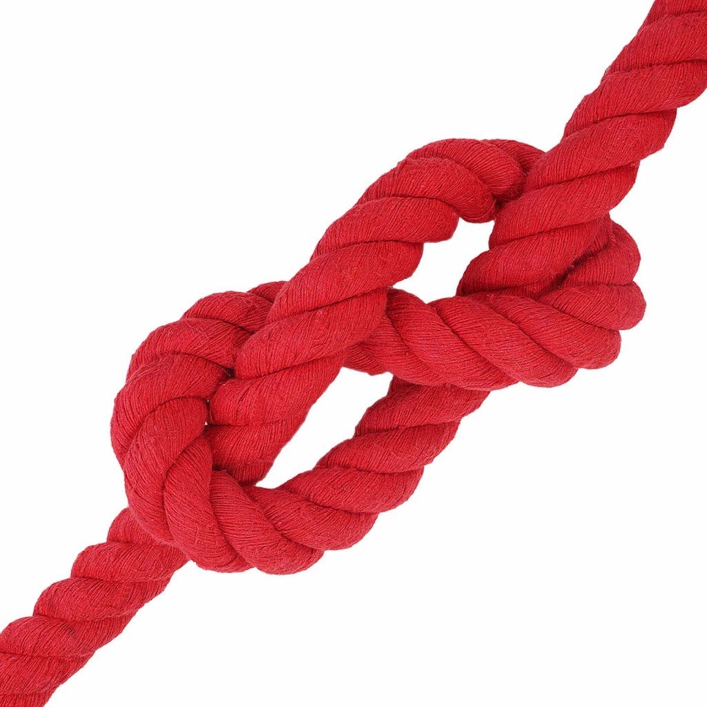 Corda di Cotone 40 mm 5 m Rosso 100% Cotone 42011933