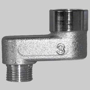 RACCORDO MF ECCENTRICO PER RADIATORE  3/8 x 30 mm     MADE IN ITALY