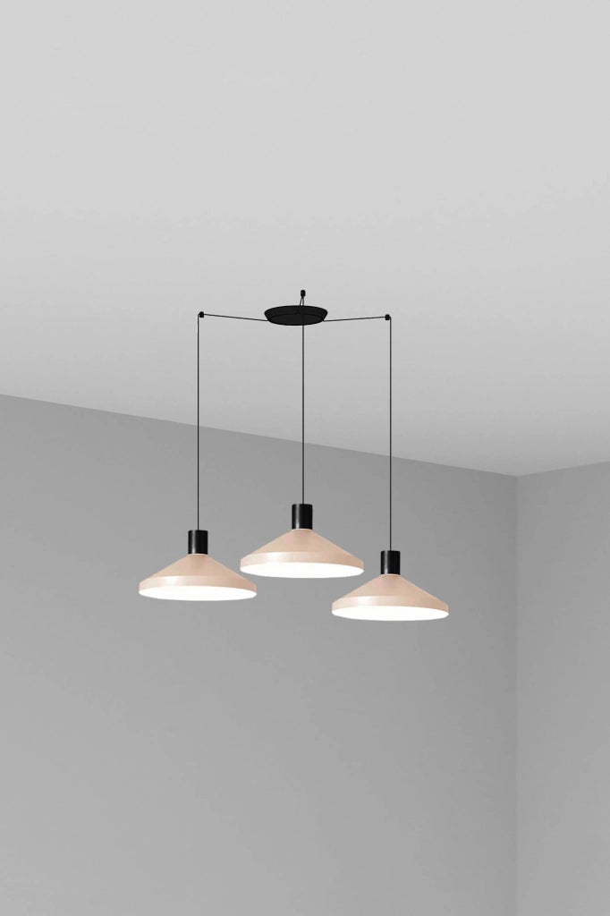 Faro Barcelona 68596-3L - KOMBO 400 3L Lampada sospensione beige