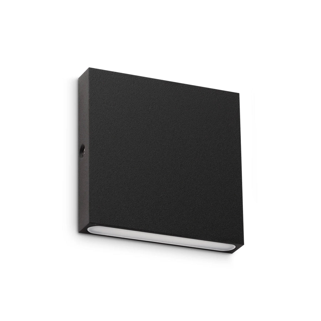 Lampada da Parete Post-It 3W Luce Calda 3000K Finitura Nero Ideal Lux