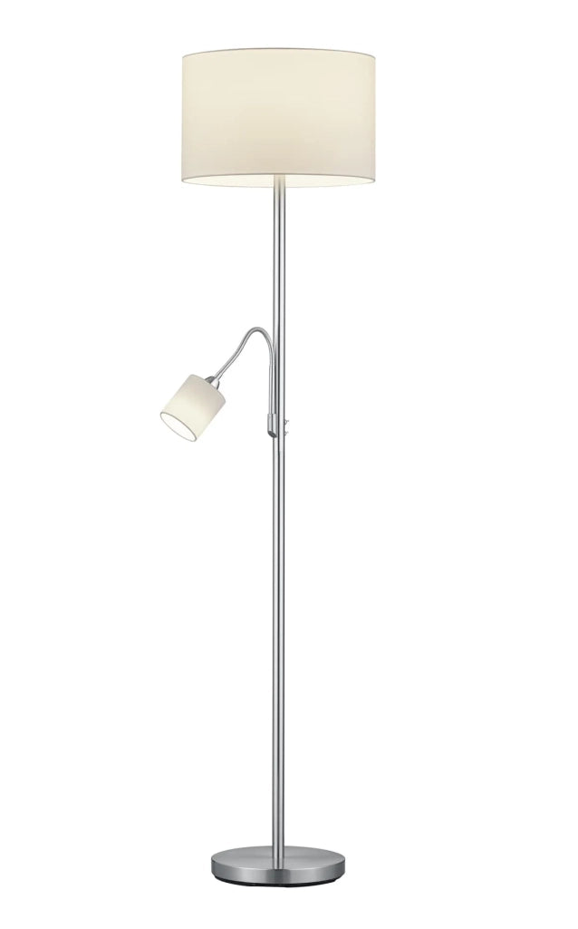 Lampada da terra con lampada da lettura Hotel