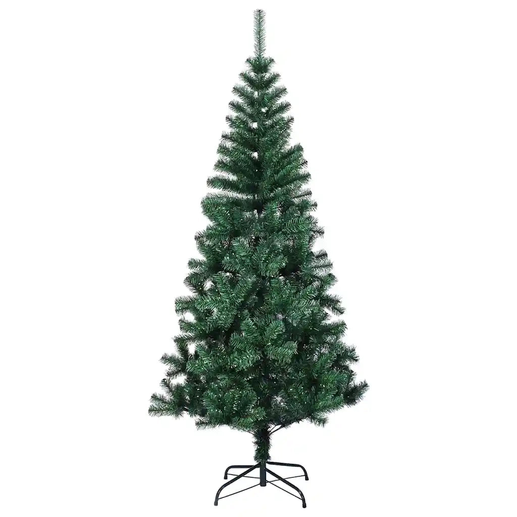 Albero di Natale artificiale con luci integrate Verde 120 cm 3396734
