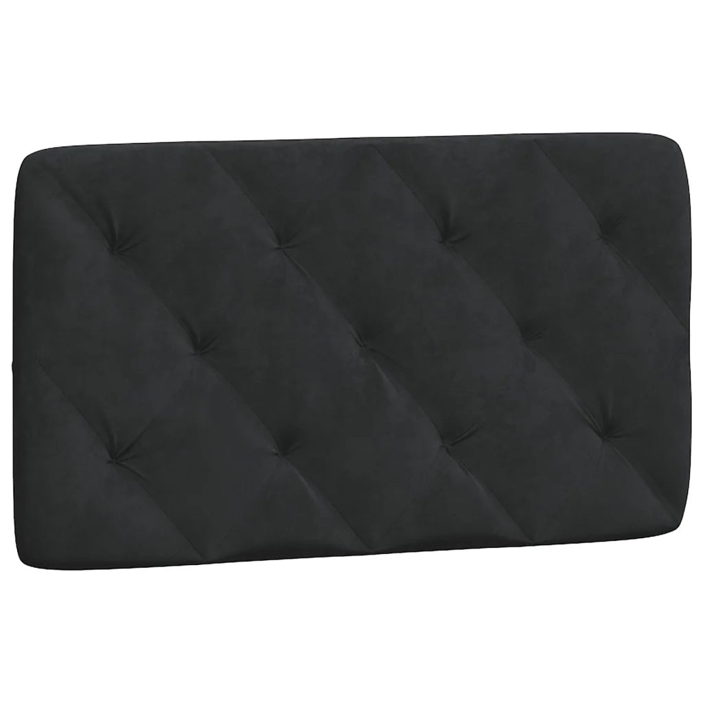 Giroletto con LED senza Materasso Nero 90x190 cm in Velluto 3213827
