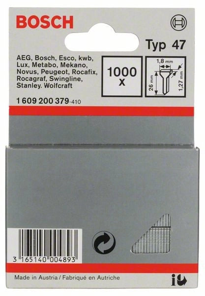 1609200379 - Chiodo tipo 47 1,8 x 1,27 x 26 mm