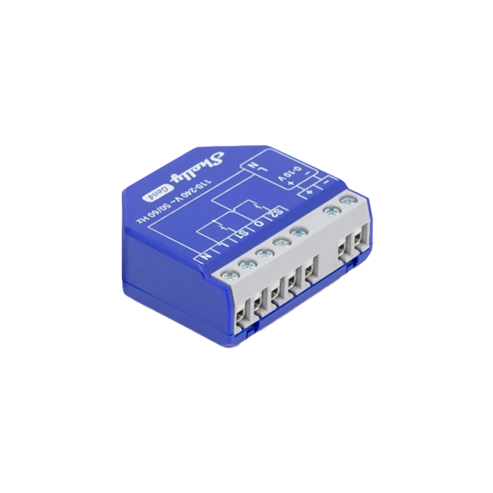 SHELLY - Shelly Dimmer 0/1-10V PM Gen4 - regolatore dimmer con misura consumi