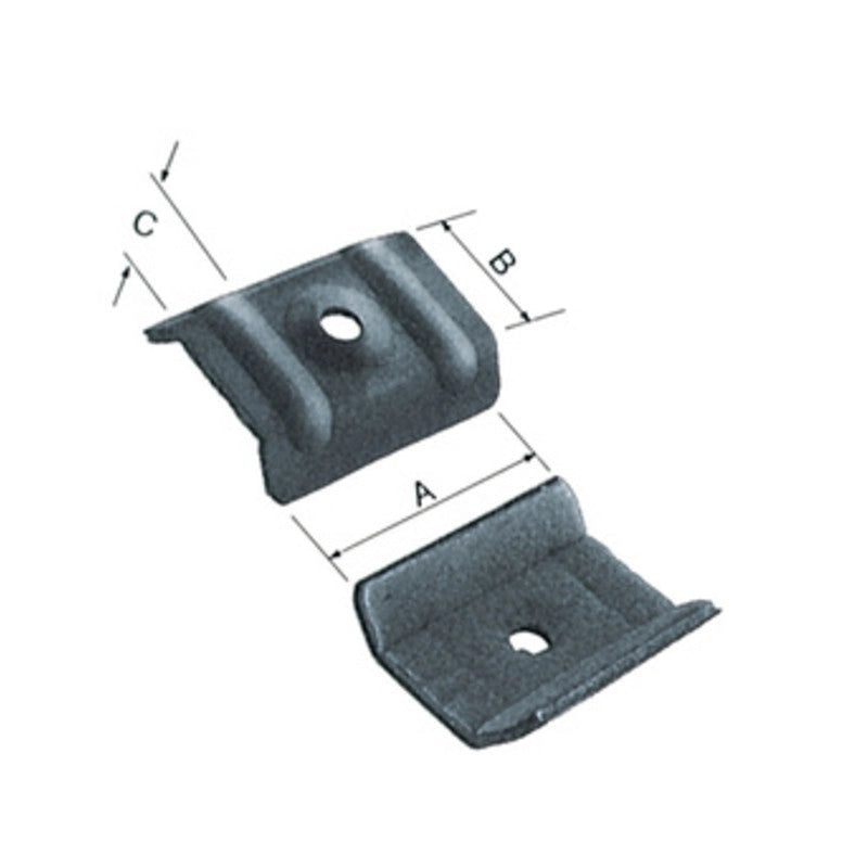 BS CAPPELLOTTO P/COIBENT ZINCATO 46X17X16 10 PZ- CX- 1,0 bs