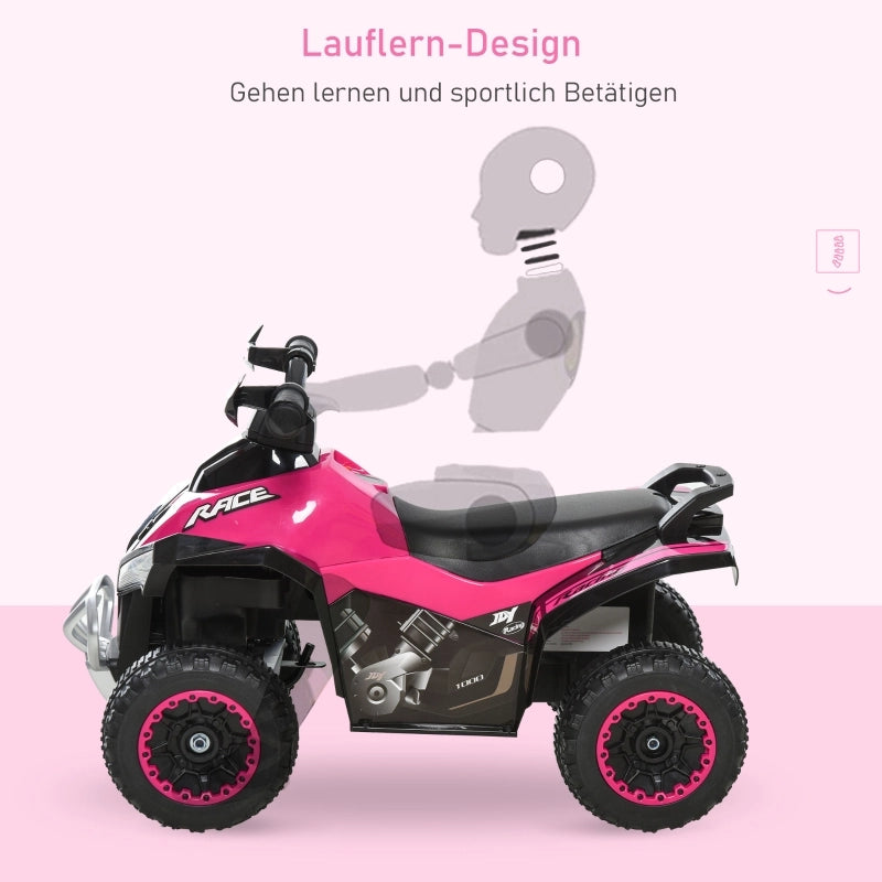 Auto a spinta per bambini 18-36 mesi, rosa