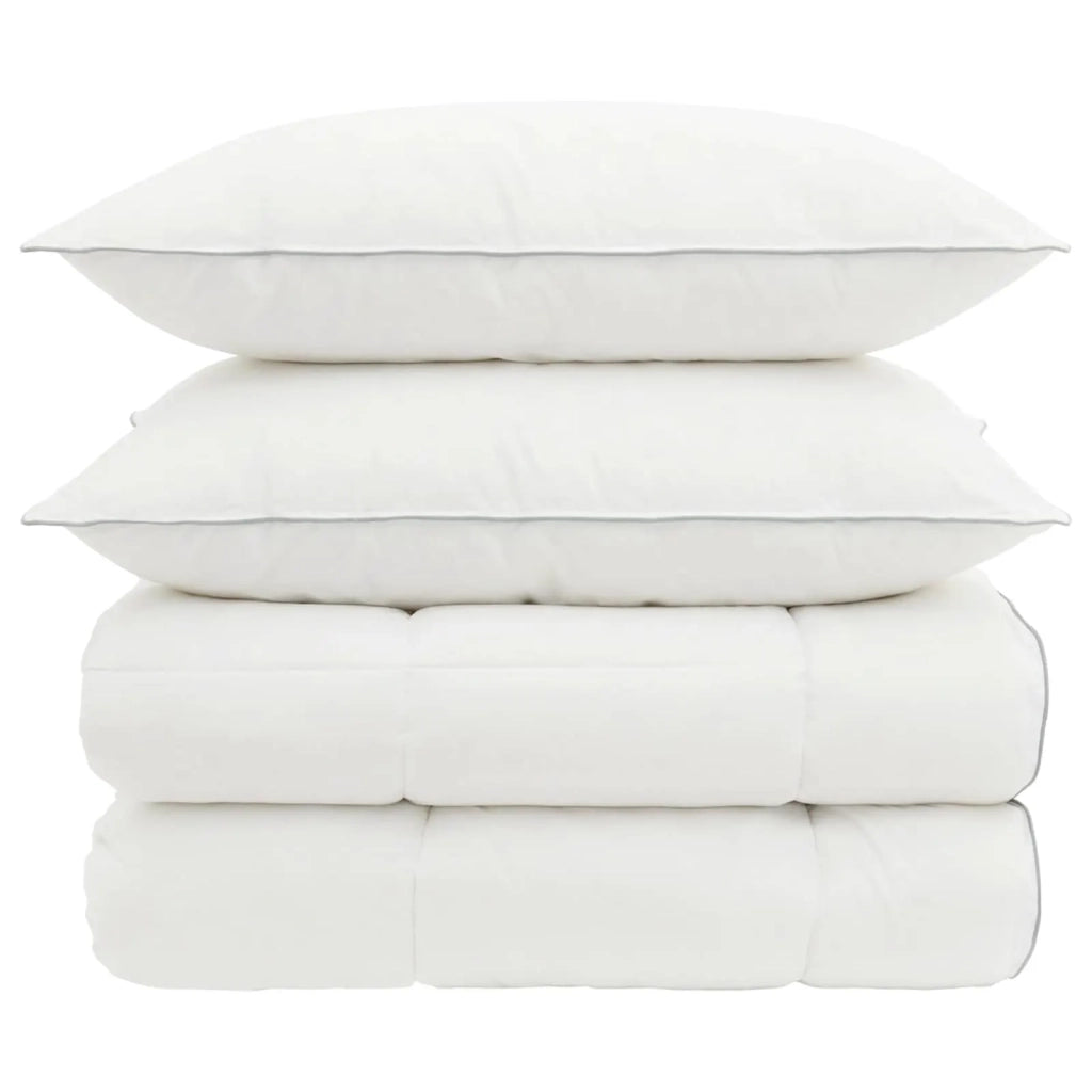 Set di piumone e cuscini 3 pcs 220x260 cm 4 stagioni Lana 3441614