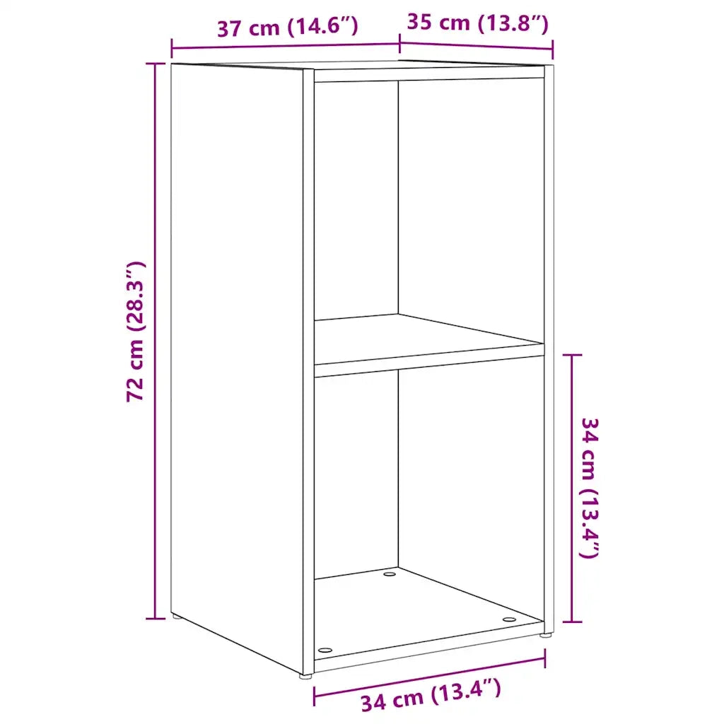 Set mobile TV 4 pz Rovere Nero Legno ingegnerizzato 3393529