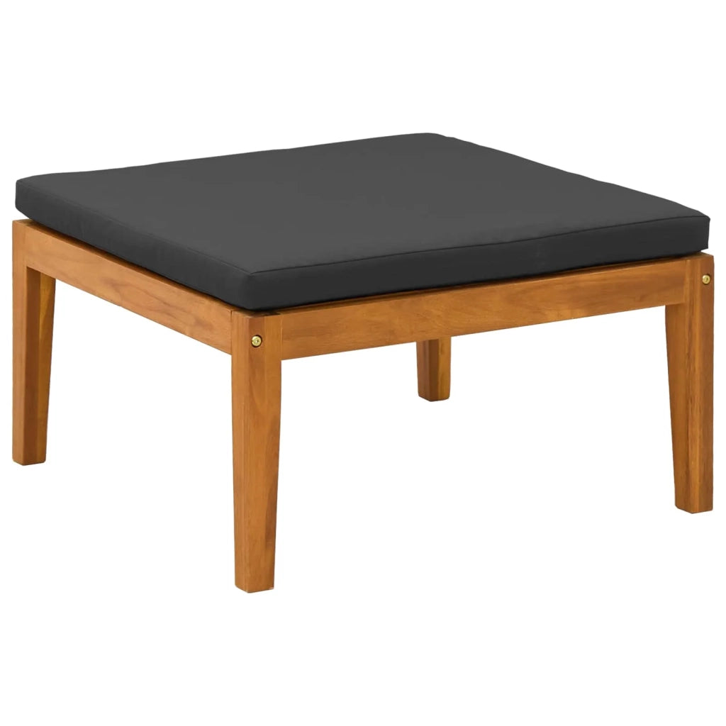 10 pz Legno massiccio di acacia e corda Naturale 3407751