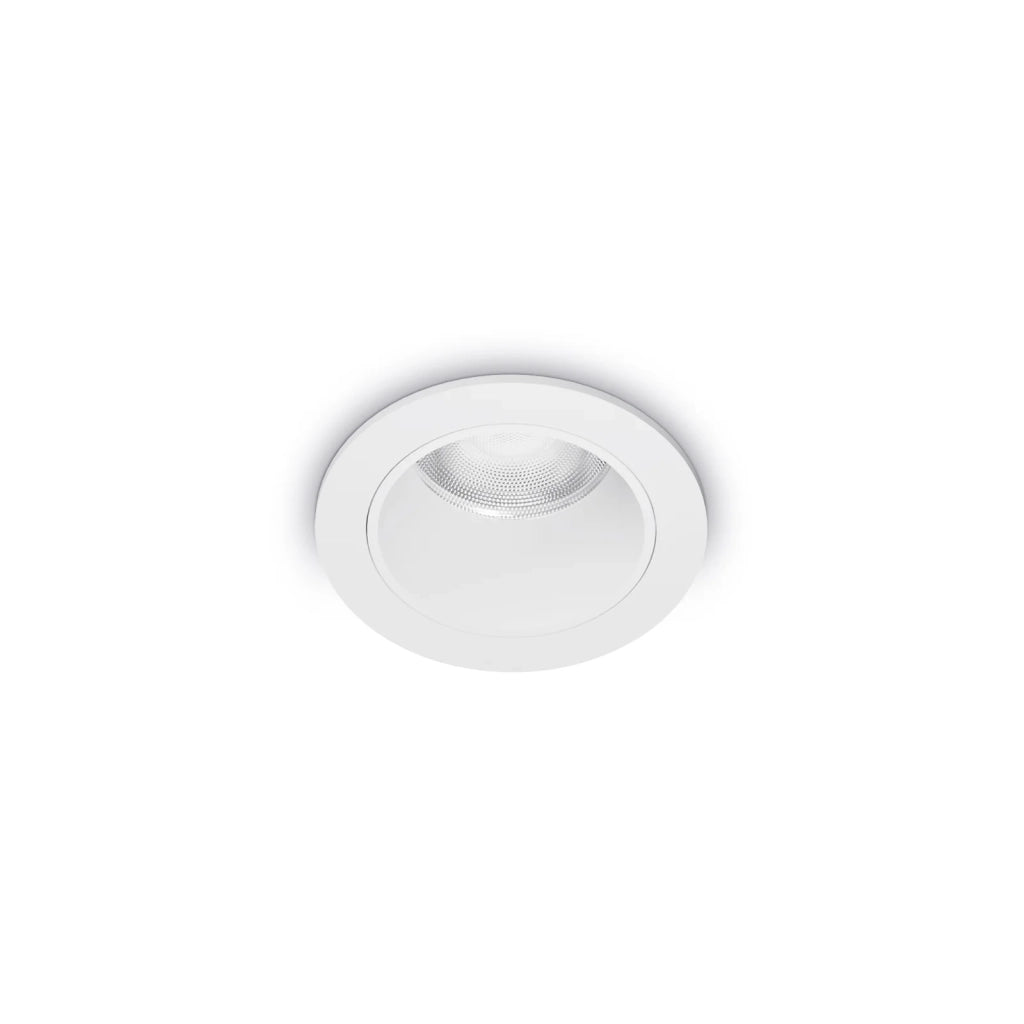 Plafoniera Collezione QUARK LED 9W Luce Calda 3000K Bianco Ideal Lux