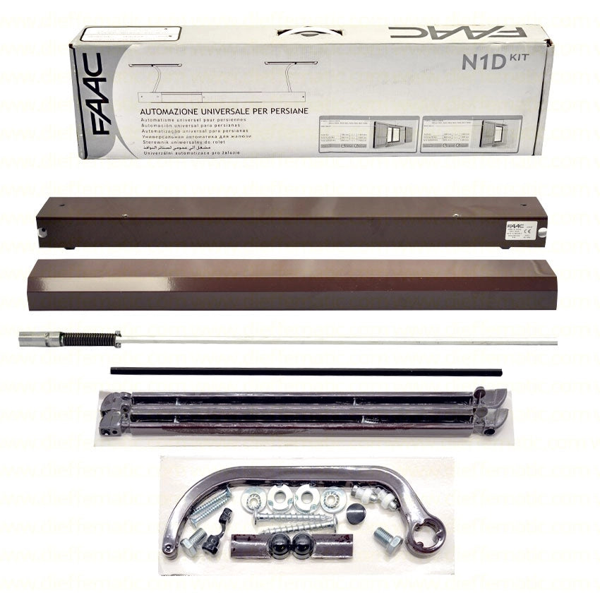 FAAC KIT PERSIANA 105771 N2D IT SENSO KIT RADIO - MARRONE 8017 EX 105751