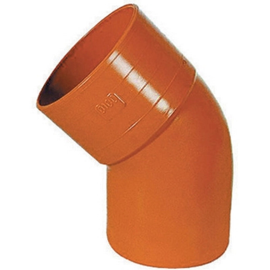 CURVA PVC 32 ARANCIO