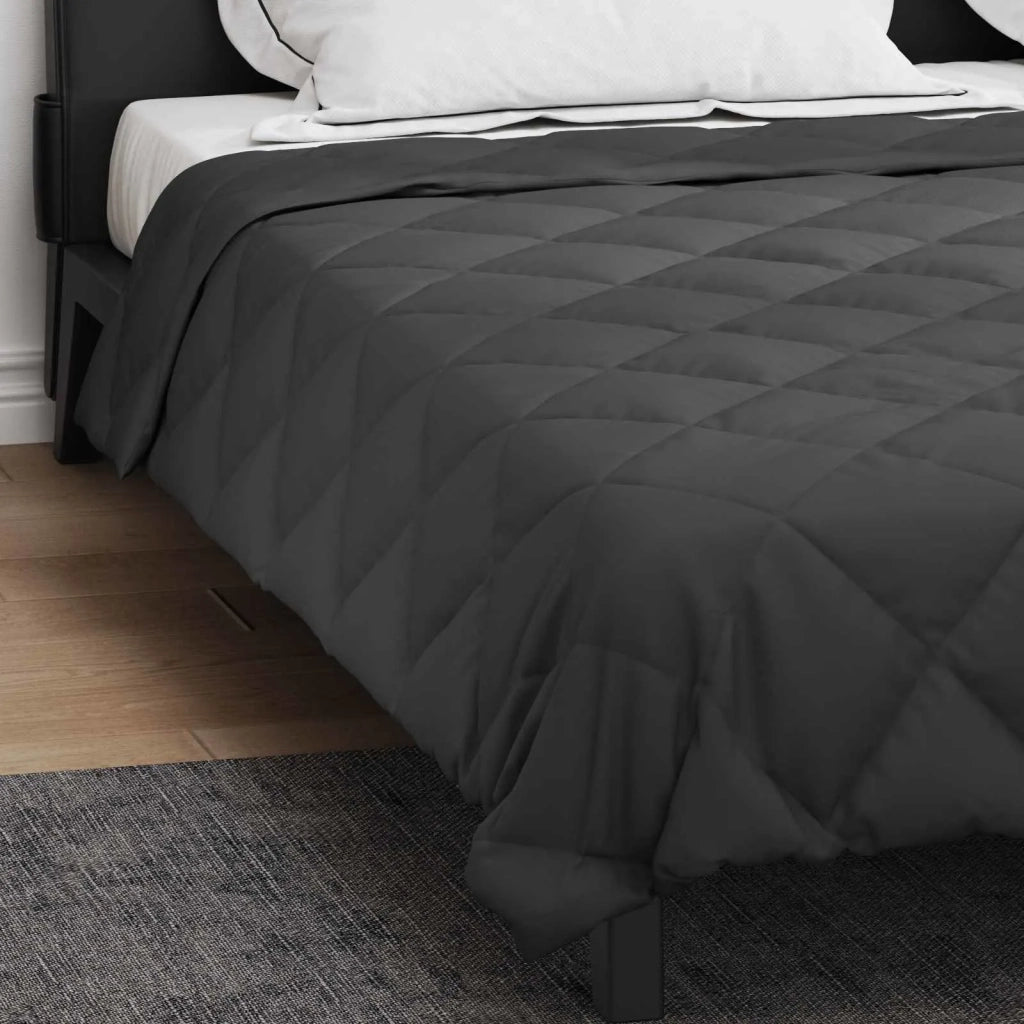 Duvet Estivo Antracite 220 x 240 cm Microfibra 42025413