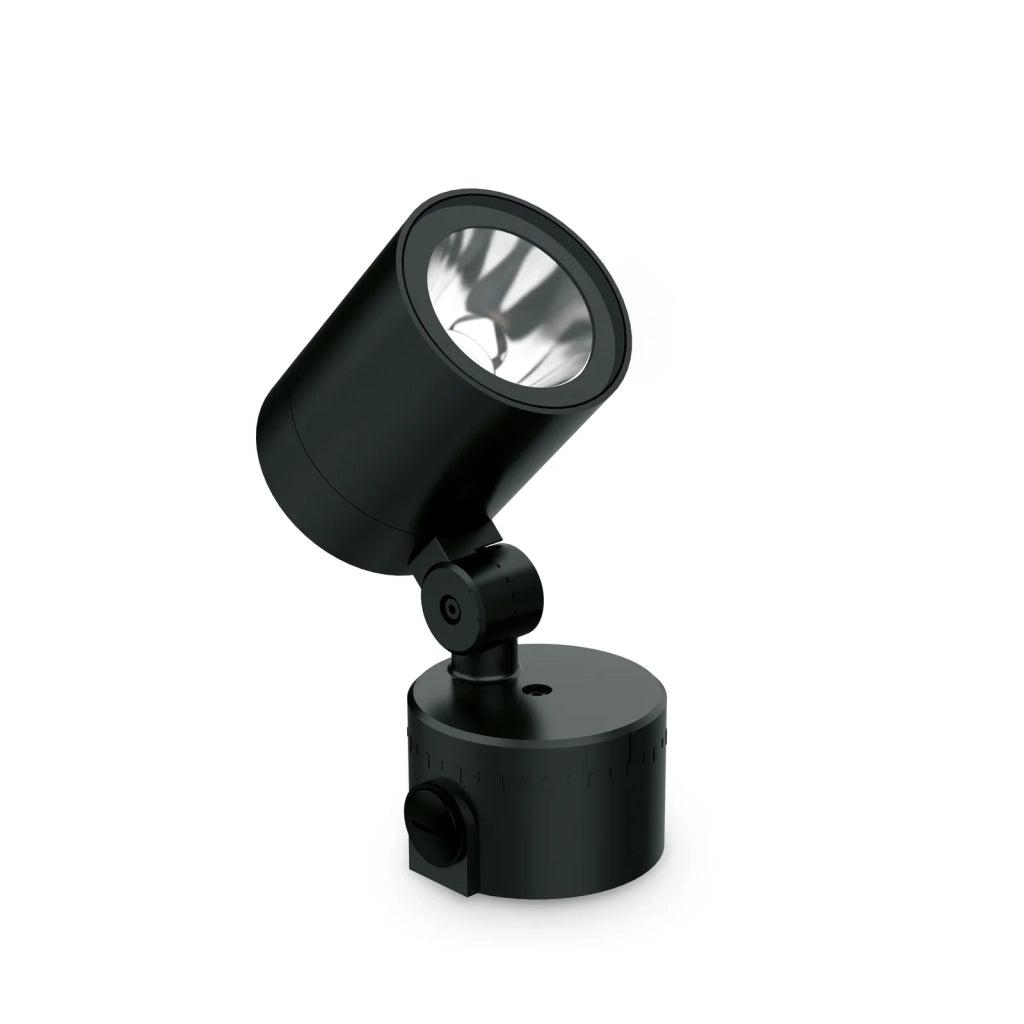 Plafoniera O-ZONE LED 13W Luce Calda 3000K Nero Metallo Ideal Lux