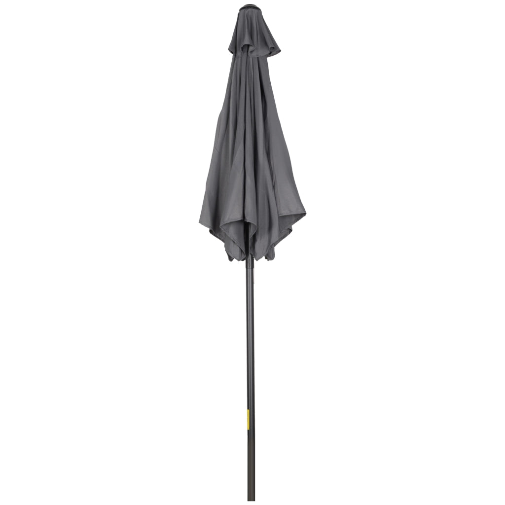 Ombrellone da giardino pieghevole con ventilazione ¨C Minimal ¨C grigio scuro