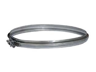 FASCETTE BLOCCAGGIO ACCIAIO INOX AISI 304 MONOPARETE SPESSORE MM.0,5- - ø mm.80 - 10 pezzi