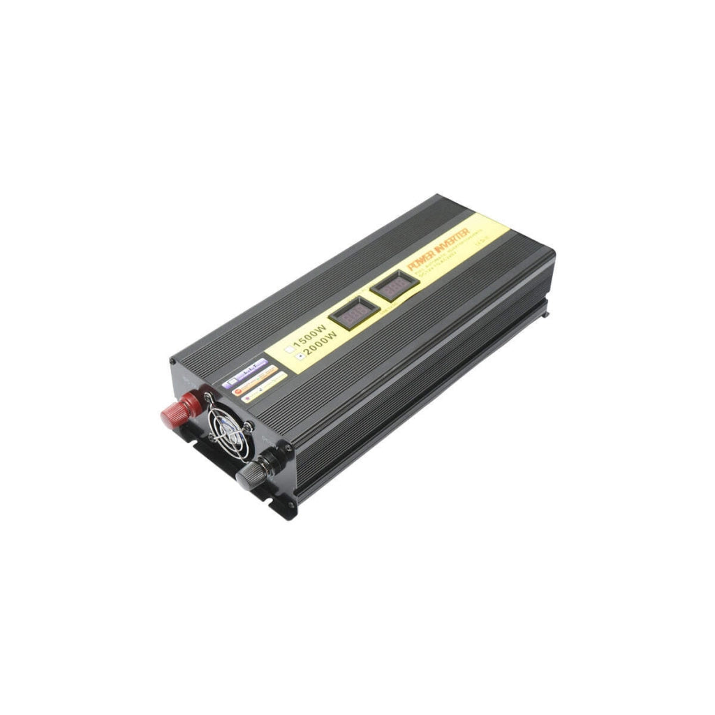 Inverter 12V-220V 2000W LCD con USB