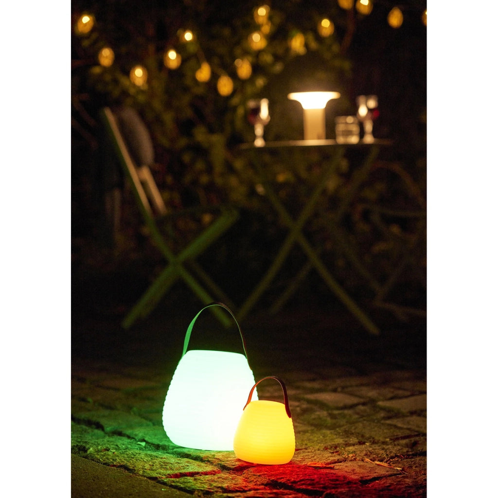 Lampada da Esterno Derry, Bianco, Plastica, 13x13x12 cm