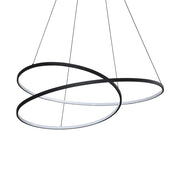 Lampada a sospensione Collezione OZ LED 75W luce calda 3000K finitura nera Ideal Lux