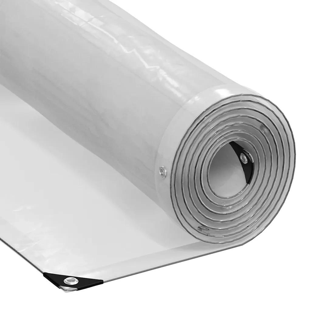Telone Trasparente con Occhielli 8x10 m in Polietilene 4018534