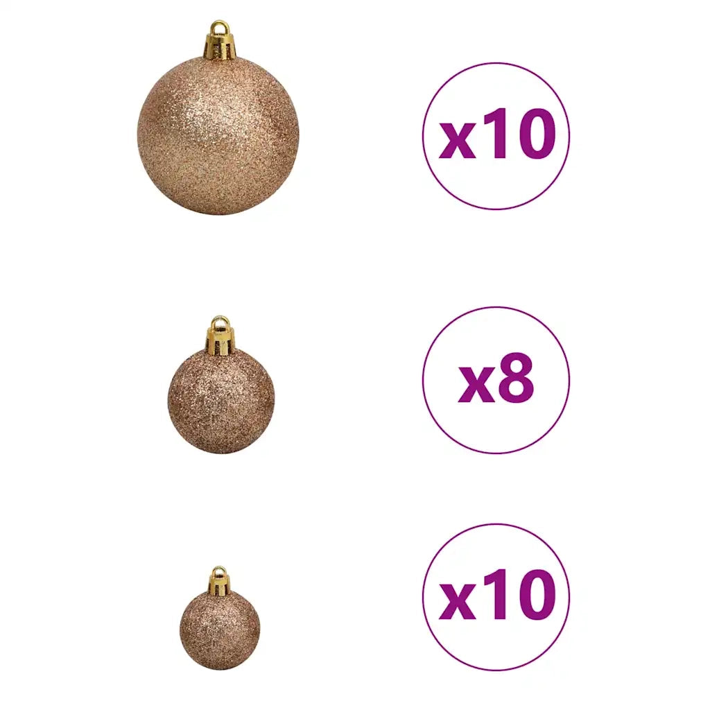 Albero di Natale artificiale Bianco 210 cm 3396115