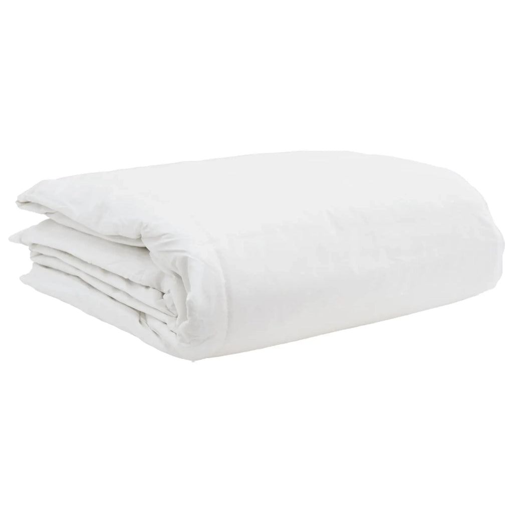 Set di Piumoni con cuscino 3 pcs Bianco Piuma d'anatra 3376969