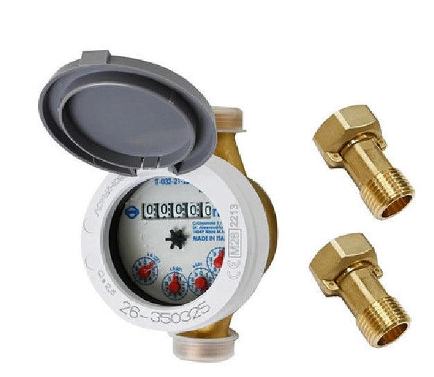 Contatore per Acqua a Getto Unico Mod Dbrf T50 Gioan 1 DN 25