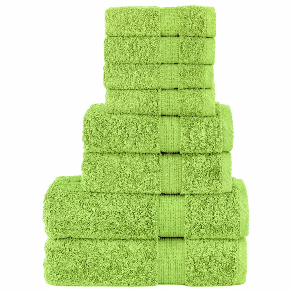 Set ASciugamani SOLUND 8 pz Verdi 600 gsm 137551