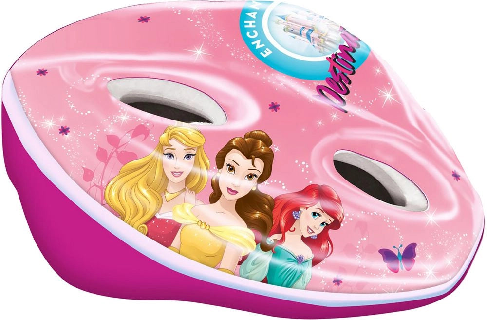 Casco Easy Disney Principesse da bicicletta per bambina. Misura 52-56 cm (4-8 anni)