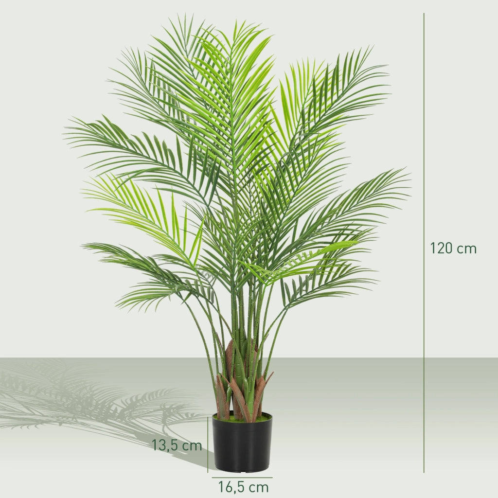 Palma artificiale 120 cm ¨C Xylo ¨C Verde con vaso plastica