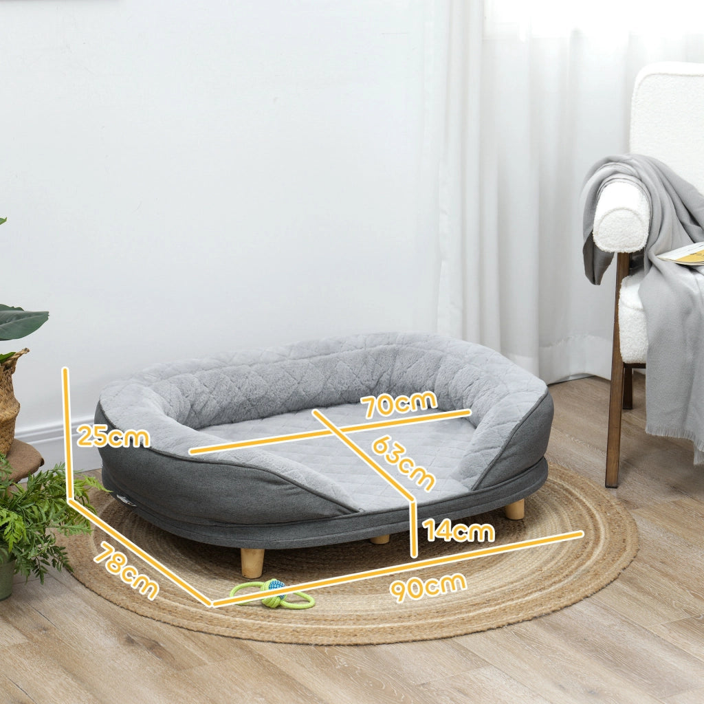 Cuccia per cani ¨C Minimal ¨C Grigio 90x78x25 cm