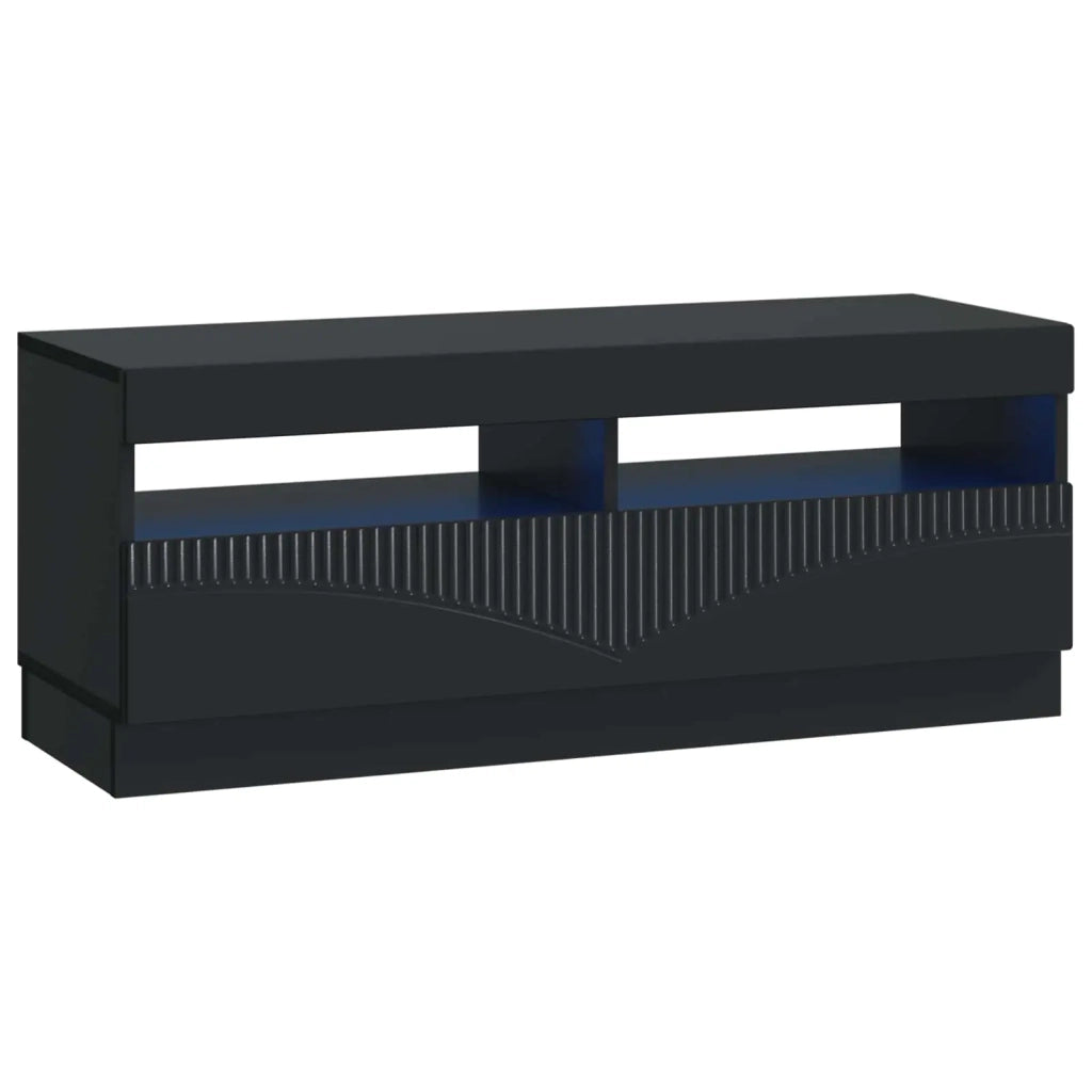 Mobile TV LED HOORN 3 pz Nero Legno ingegnerizzato 3416837