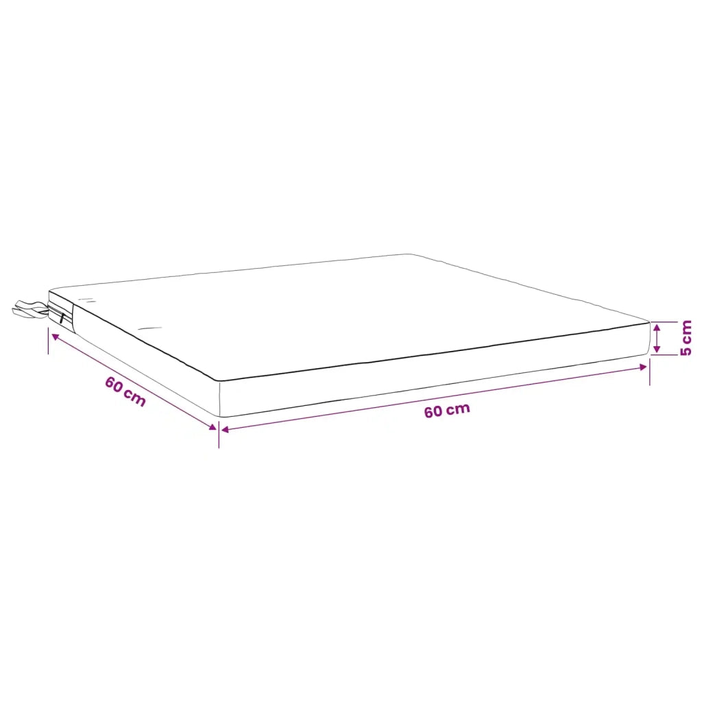 Cuscini per Seduta SOEST 4 pz 100% Poliestere Rosso 944694