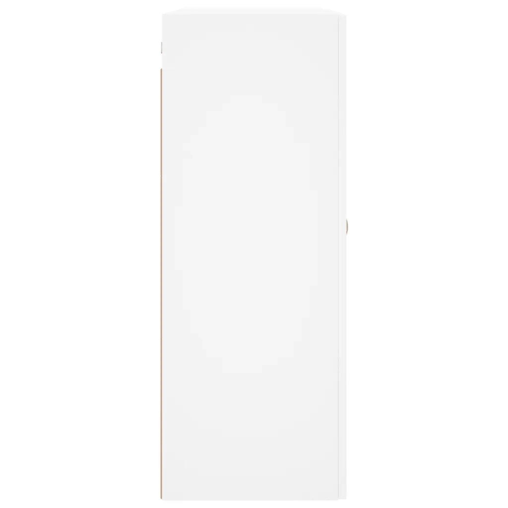 Armoire murale blanc 69,5x34x90 cm