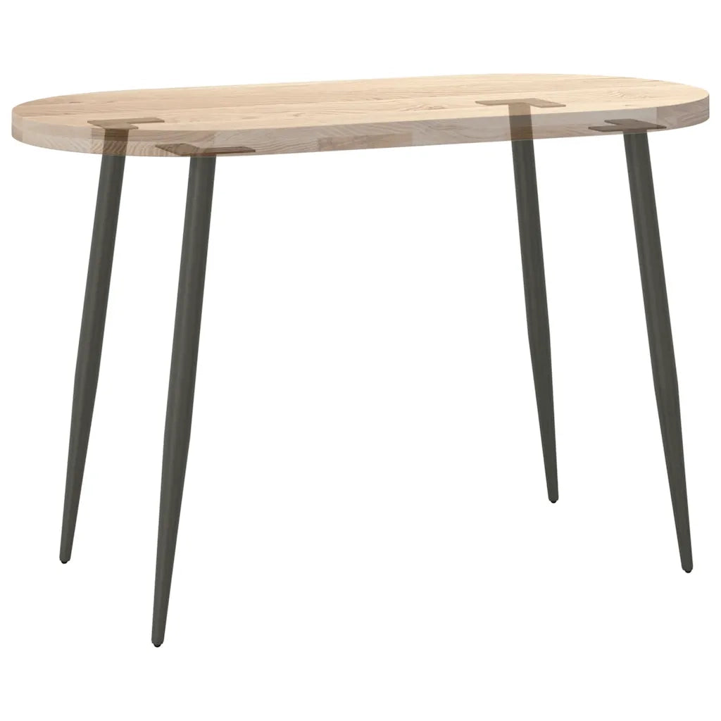 Pieds de table console forme conique 4 pcs anthracite 72-73 cm